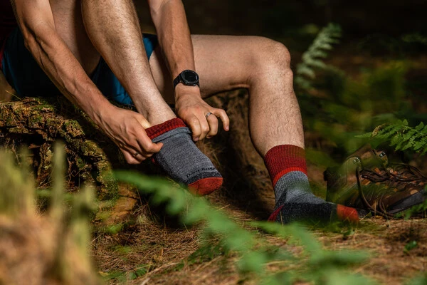 Illustration for the section "What Darn Tough Says About Treating a Blister" from Darn Tough Socks