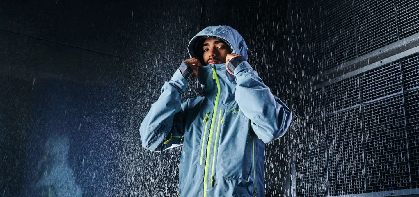 Illustration for the article "How to Restore Durable Water Repellent (DWR) on a Waterproof Jacket: Gore's Official Steps, and What DWR Does Not Do" from Gore-Tex