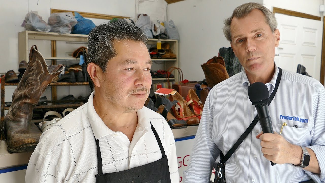 Cobbler's Bench Shoe Repair in 4k UHD — CraigShipp.com