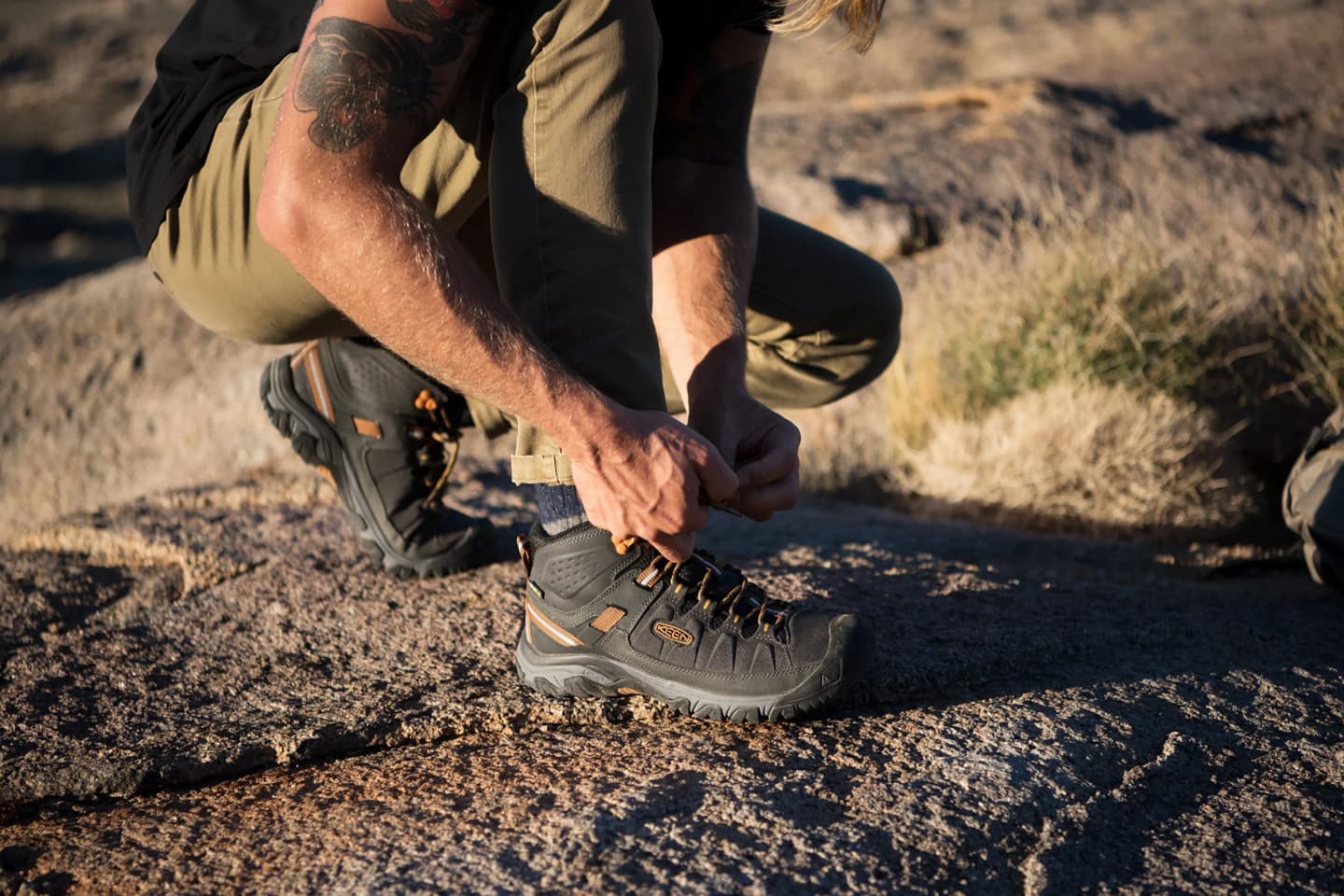 Illustration for the article "What KEEN's 'PFAS-Free Since 2018' Claim Covers — As the Brand States It" from KEEN Footwear