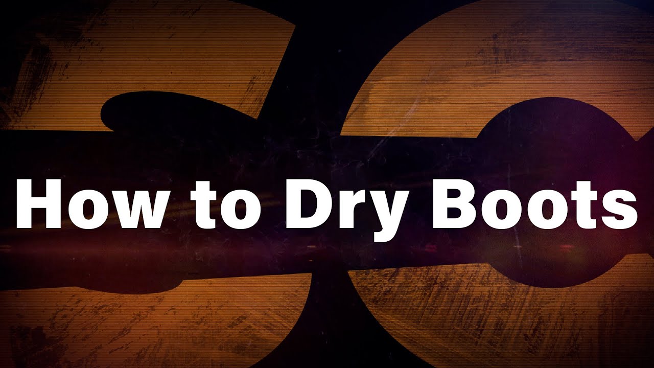 How to Dry Boots in the Wild — Silvercore Outdoors