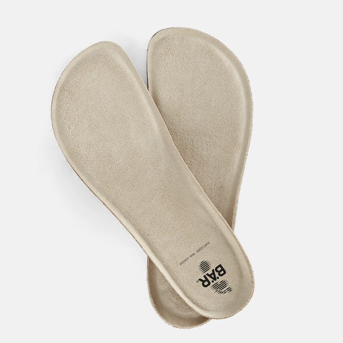 Illustration for the section "What the footbed is made of" from Baer Shoes