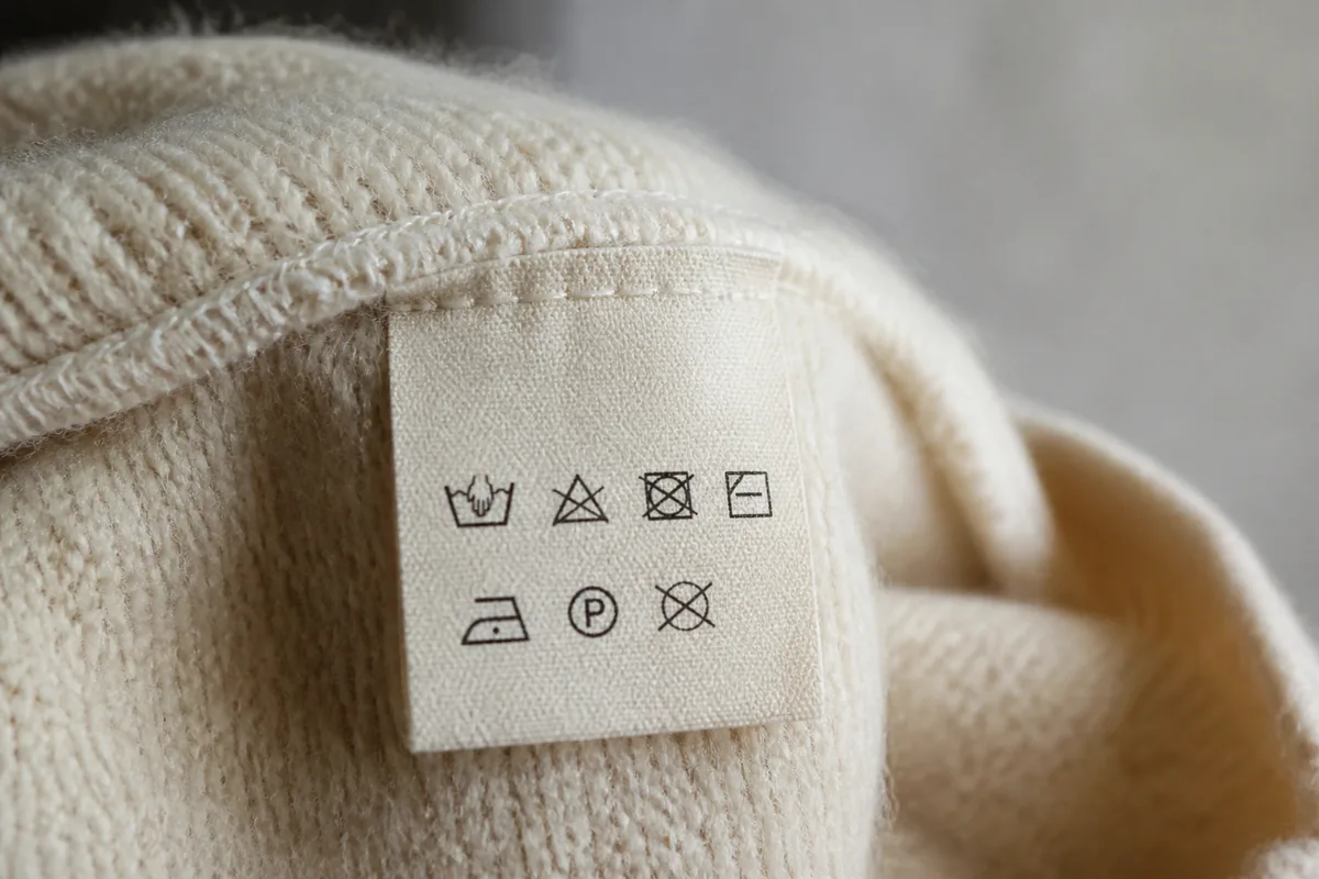 Illustration for the section "Where the advice stops" from Natural Fibre Knitwear & Wool Care Guide